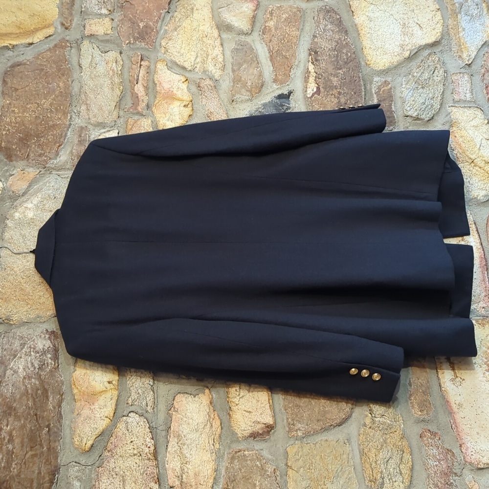 Liz Claiborne Wool Cashmere Blend Pea Coat Jacket - Picture 5 of 8